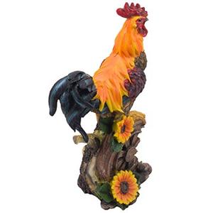 Nuevo producto, juguete <span class=keywords><strong>de</strong></span> resina para niños, estatua <span class=keywords><strong>de</strong></span> gallo <span class=keywords><strong>de</strong></span> Animal divertido, artesanía, patio al aire libre, decoración <span class=keywords><strong>de</strong></span> jardín - Product Image 2