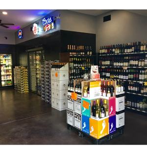 Shinlux — présentoir en bois personnalisé, meuble d'usine, décoration de magasin de liqueur - Product Image 3