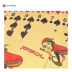 Carte à jouer plaquée feuille d'or <span class=keywords><strong>Pro</strong></span> 24k dubai burj al arabe carte à jouer <span class=keywords><strong>poker</strong></span> avec étui en option - Product Image 2