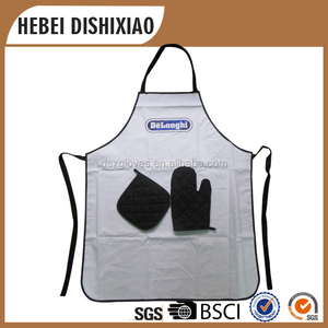 <span class=keywords><strong>Cocina</strong></span> Set delantal blanco delantal Set Cooking imprimió conjunto delantal - Product Image 3