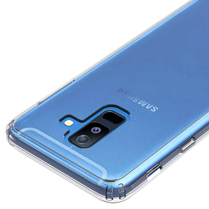 Funda <span class=keywords><strong>de</strong></span> teléfono transparente antihuellas, para Samsung <span class=keywords><strong>Galaxy</strong></span> A6 Plus - Product Image 3