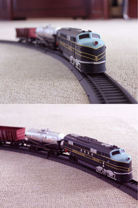 Électronique Trains 1:87 Classique En Plastique Électrique De Chemin De Fer Modèle <span class=keywords><strong>Train</strong></span> | D'autres Jouets Électroniques - Product Image 2