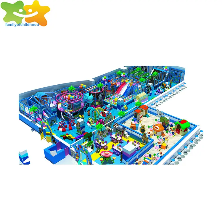 Big children's play center kids soft playing equipment indoor playground set