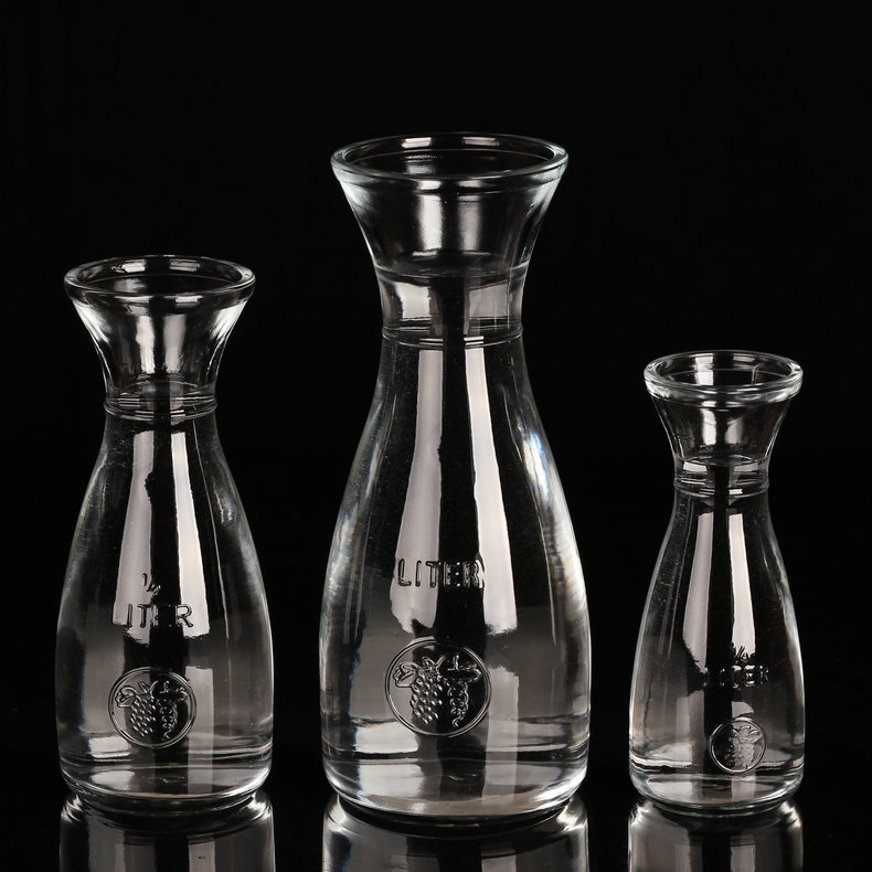 500ml Hot Sale Glass Jar /Glass Bottle for Ice Beverage Juice