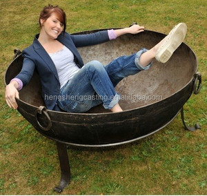 Botou de gran tamaño caliente de la venta barbacoa fogata exterior pozo de fuego de China gratis supplire - Product Image 1