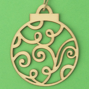 Ornements de Noël personnalisés avec des cerfs, décorations suspendues pour arbre de Noël en <span class=keywords><strong>bois</strong></span> - Product Image 5