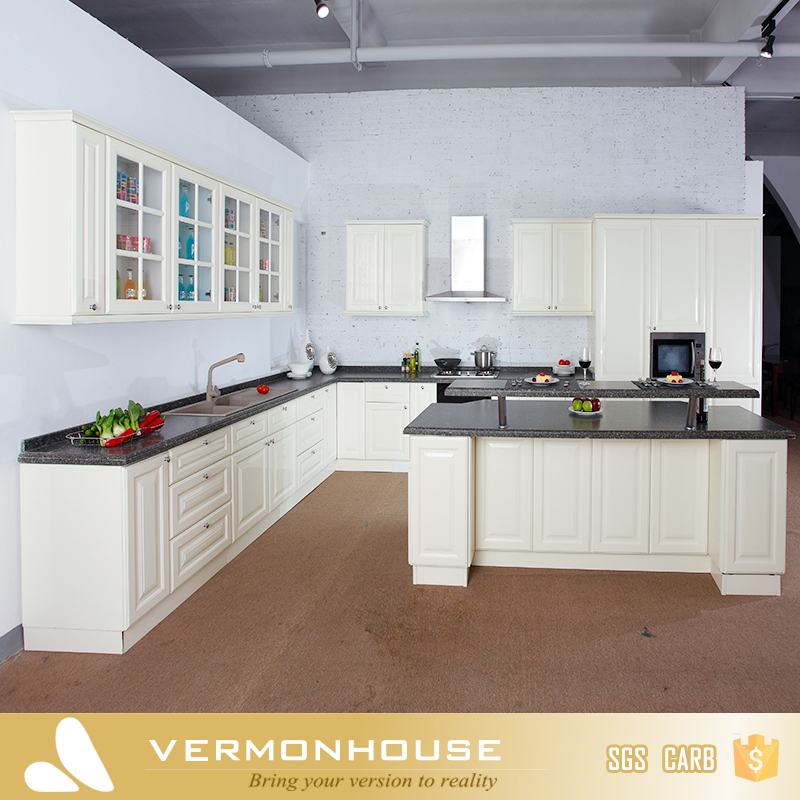 Vermont Envío Diseño Color Blanco de Lujo Bar Fregadero de la Cocina Del Gabinete