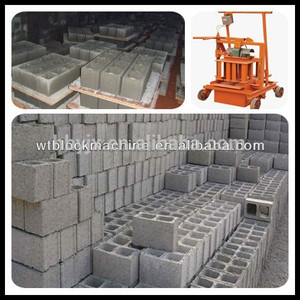 Móvil de la máquina para hacer concrect / máquina del bloque de cemento fácil operación precio indio - Product Image 6