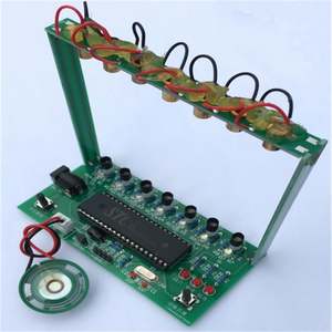 Kits de bricolage 51 SCM <span class=keywords><strong>Harpe</strong></span> <span class=keywords><strong>laser</strong></span>, orgue électronique, piano La boîte à musique Technologie de bricolage électronique - Product Image 2