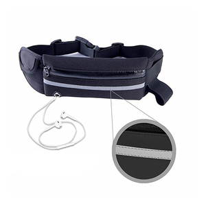 Impermeable corriendo paquete de la cintura bolsa de deportes cinturón Fanny paquetes corredor entrenamiento cinturón con tiras reflectantes - Product Image 4