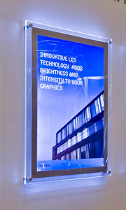 Màn Hình Quảng Cáo Nhỏ Gắn Tường Hộp Đèn Video RGB Acrylic Quảng Cáo LED - Product Image 4