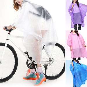 EVA Impermeabile Pioggia Poncho Impermeabile Con Cappuccio Outdoor Ciclismo Pioggia Del Capo - Product Image 4