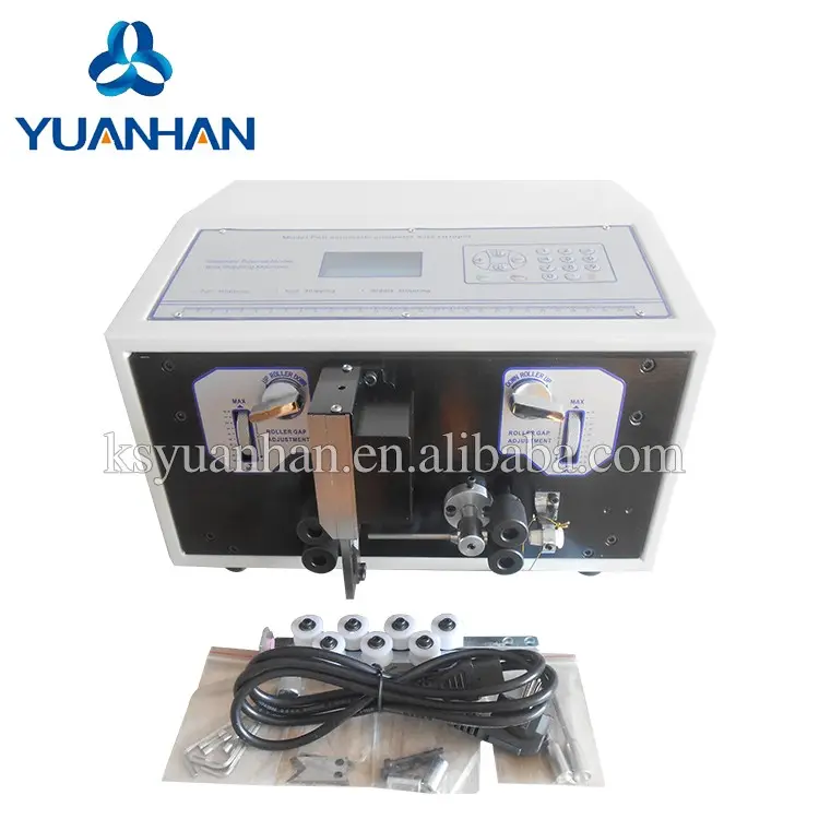 wire and cable cutting and stripping machine
