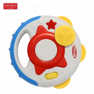 Bébé deux en un son cloche musique lumière handel jouet <span class=keywords><strong>tambourin</strong></span> gros - Product Image 2