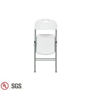 Sedia pieghevole portatile da <span class=keywords><strong>spiaggia</strong></span> pieghevole in plastica bianca leggera da picnic per banchetti - Product Image 4
