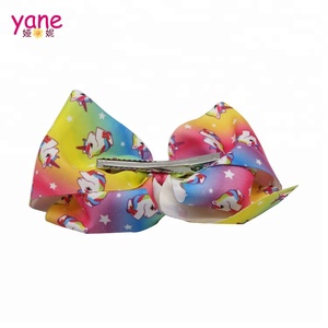 Tùy Chỉnh Dễ Thương <span class=keywords><strong>Kid</strong></span> Unicorn In Bowknot Lớn Jojo Siwa Cung - Product Image 4
