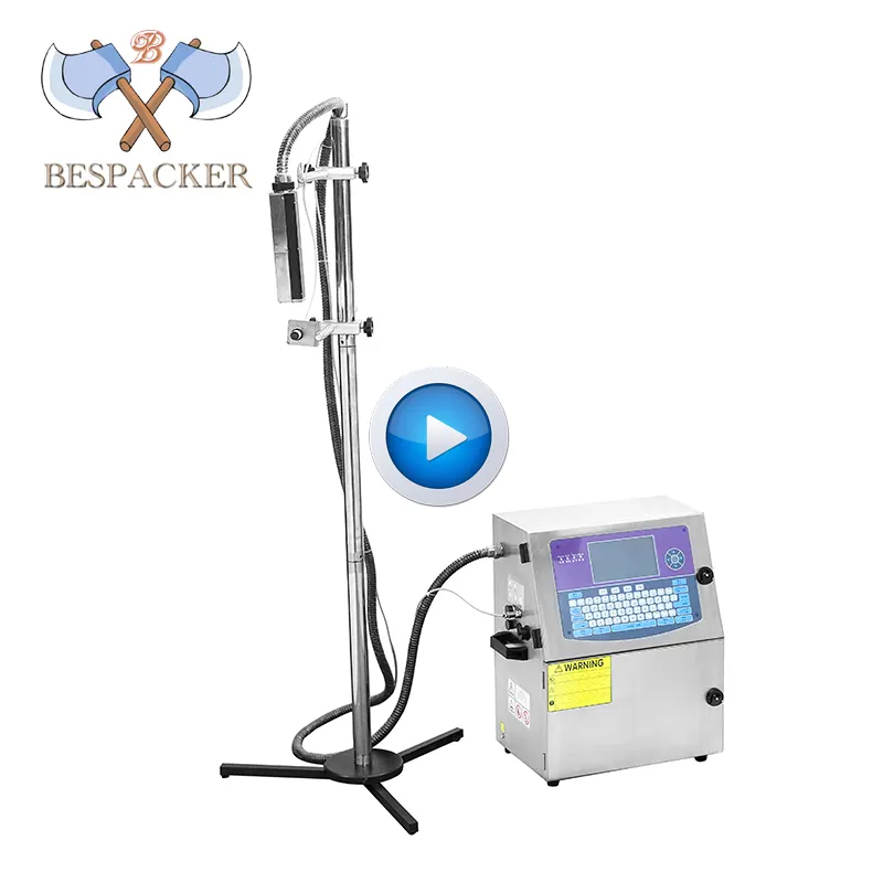 Bespacker XK-680 الصناعية الحبر طابعة نافثة تاريخ انتهاء الصلاحية ماكينة ترميز