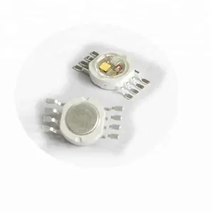 Chip de led de alta potência, 8w rgbw, cor completa, com 8 pernas