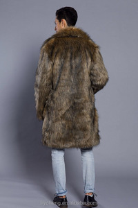 <span class=keywords><strong>Cappotto</strong></span> in Finta <span class=keywords><strong>Pelliccia</strong></span> da <span class=keywords><strong>Uomo</strong></span> alla Moda, Caldo per l'Inverno, Personalizzabile, Prezzo di Fabbrica, Shenzhen Lily Cheng - Product Image 4