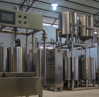 Pasteurisateur horizontal SSHE pour beurre de cacahuète, usine de beurre