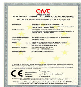 분배 작은 연동 펌프 주스 또는 맥주 충전, 최대 유량 13000 미리리터/분 - Product Image 2