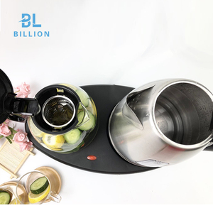 Superior 360 Degree Rotational Base Cordless <strong>Electric</strong> Kettle Stainless Steel Tray Set with Coffee <strong>Pot</strong> <strong>Tea</strong> <strong>Pot</strong> for Household Use - Product Image 5