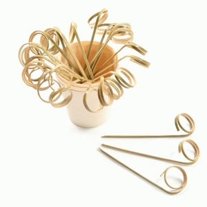 Feliz <span class=keywords><strong>Cumpleaños</strong></span> Fiesta <span class=keywords><strong>de</strong></span> BARBACOA Desechable Uso Nudo <span class=keywords><strong>De</strong></span> Bambú Selección, Brocheta <span class=keywords><strong>De</strong></span> Bucle, la Selección Del Corazón - Product Image 5