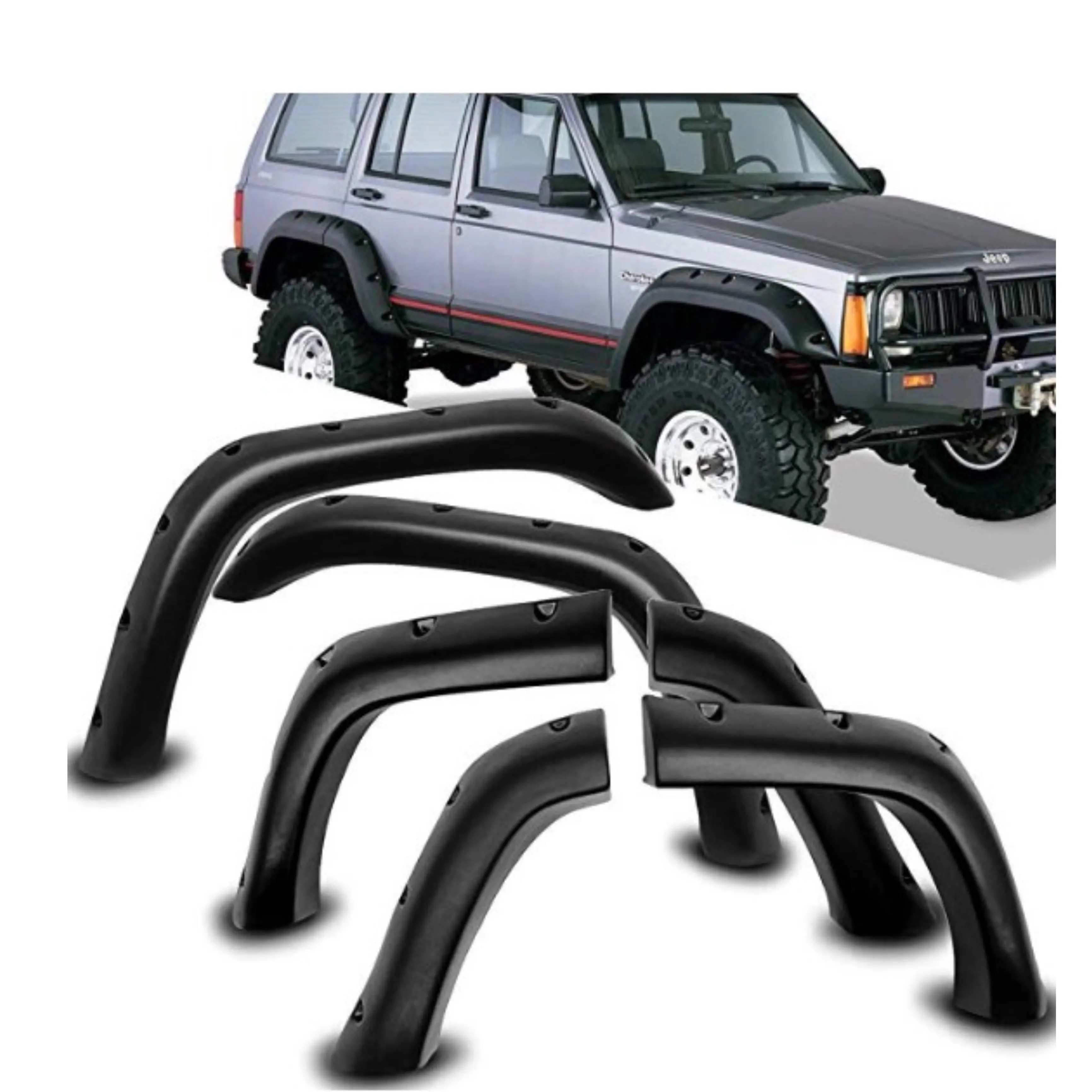 Fender Flares Fits 1984-2001 for Jeep Cherokee XJ