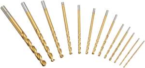 115pcTitanium broca w/ Metal caso índice número fraccionario carta acero - Product Image 3