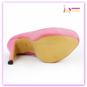 Plataforma del alto talón sandalias para mujeres pink tacones altos para mujer peep toe zapatos - Product Image 5