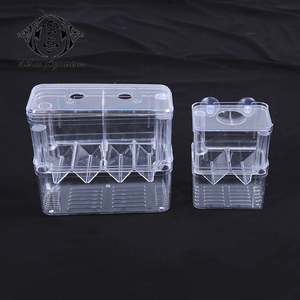 ตู้แยกปลาสำหรับป้องกันลูกปลา อะคริลิคสองชั้น กล่องแยกเพาะพันธุ์ - Product Image 4