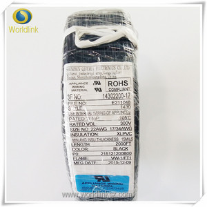 Cable Eléctrico Aislado UL1430 10AWG/12AWG/14AWG/16AWG/18AWG/20AWG/<span class=keywords><strong>22AWG</strong></span>/24AWG/26AWG - Product Image 5