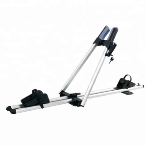 <span class=keywords><strong>Porte</strong></span>-vélos de toit pour voiture <span class=keywords><strong>4x4</strong></span>, <span class=keywords><strong>porte</strong></span>-vélos de toit en aluminium léger, <span class=keywords><strong>porte</strong></span>-vélos de toit universel en alliage d'aluminium, fixation par pince sur le cadre - Product Image 1