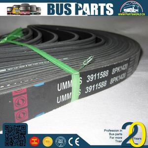 Dfm 8PK1816 3289404 Poly V Geribde Riem 8PK1780 3289268 3934964 Fan 8PK1725 3288475 C3288475 Kinglong Bus Speer Onderdelen - Product Image 6