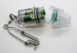 11Cm Mlti Color LED Phát Sáng Rắn Hoặc Nhấp Nháy Câu Cá Lures Thuyền Câu Cá - Product Image 3