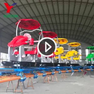 Fun Fair Other Amusement Park Products Equipment Space Travel Track Train Rides For Sale