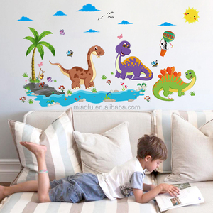 Adesivi <span class=keywords><strong>murali</strong></span> dinosauro 3d autoadesivi rimovibili camera dei bambini - Product Image 3