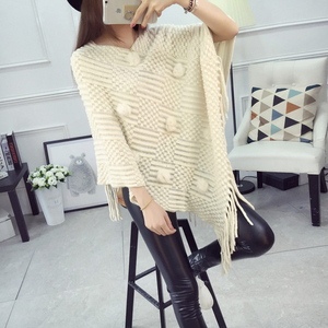 Factory Custom Knitted Style Women <strong>Infinity</strong> Cappa Shawls Pilling Acrylic Material Ball Accessories <strong>Scarf</strong> - Product Image 5