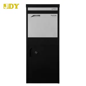 Parcel Drop Box Design Custom LOGO Mounted In Ground Mailbox Package Letterbox Parcel Box Drop Delivery Letter Box