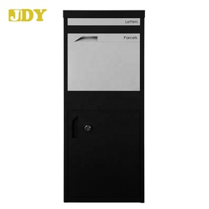 맞춤형 로고가 부착된 지상 설치형 우편함 패키지 편지함 소포함 배송함 - Product Image 4