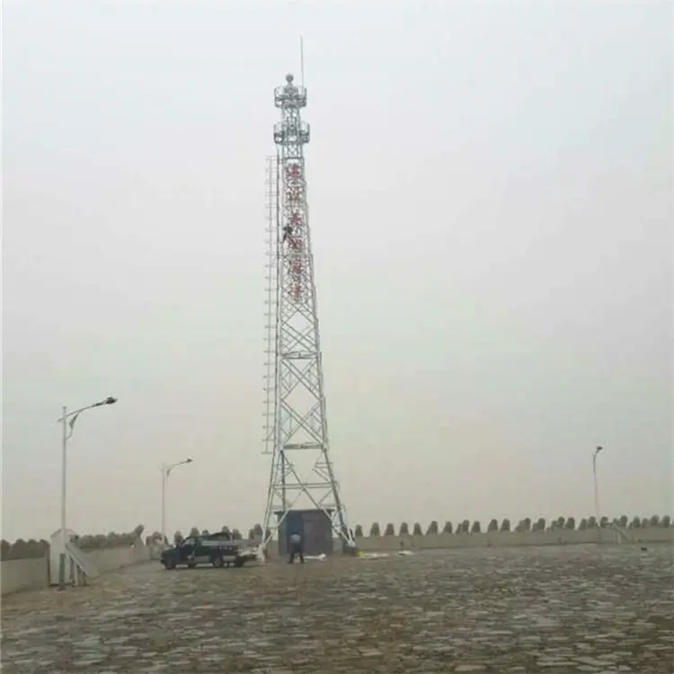 Mobile Telecom Tower Self Supporting Gsm Bts Mobile Angle Steel Telecom Radar Tower