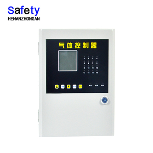 Addressable Fire Alarm Control Panel Panel Gas Industri Yang Mudah Terbakar dan Detektor Gas Beracun 16 Zona Alarm Control Panel