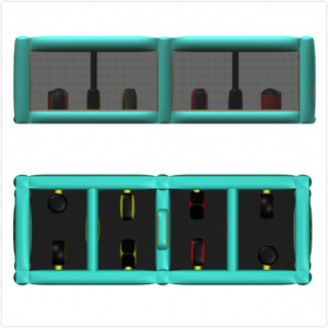 Ngoài trời Inflatable paintball <span class=keywords><strong>Arena</strong></span> Inflatable paintball lĩnh vực chụp phạm vi thiết bị để bán Inflatable paintball <span class=keywords><strong>Arena</strong></span> - Product Image 2