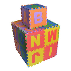 Tappetino in schiuma di EVA 36 <span class=keywords><strong>lettere</strong></span> e numeri per bambini tappetino puzzle Low MOQ eco-friendly - Product Image 4