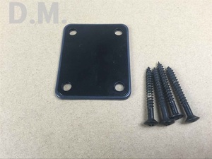 Raysen St Bạc/Đen Guitar Điện Bass Cổ Tấm Cổ Vuông Cổ Tấm Doanh Với Ốc Vít Kim Loại Pickup DM-ST04 Guitar Bộ Phận - Product Image 4