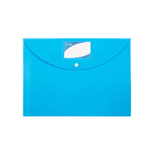 Phong cách A4 nhựa tài liệu Wallet Macaron Màu sắc PP chất liệu với Snap Nút đóng cửa cho học sinh trung học - Product Image 2