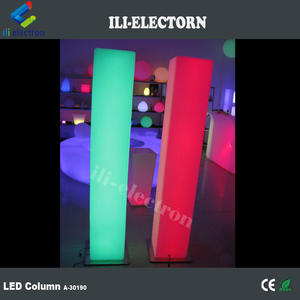 Infarad teledirigido color cambiante Glow plastic LED Pilar - Product Image 2
