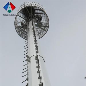 Ống đơn thiết bị đầu cuối 15 m thép monopoles antenna mast viễn thông monopole tháp nhà sản xuất - Product Image 4