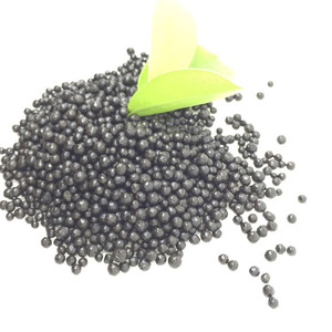 Concime organico NPK 12-0-1 rilascio controllato 20% materia organica letame agricoltura nero granulare - Product Image 1