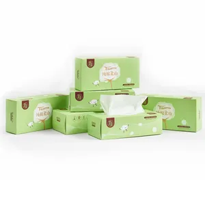 15*20cm 100% cotton baby facial tissue 100 sheets/pack